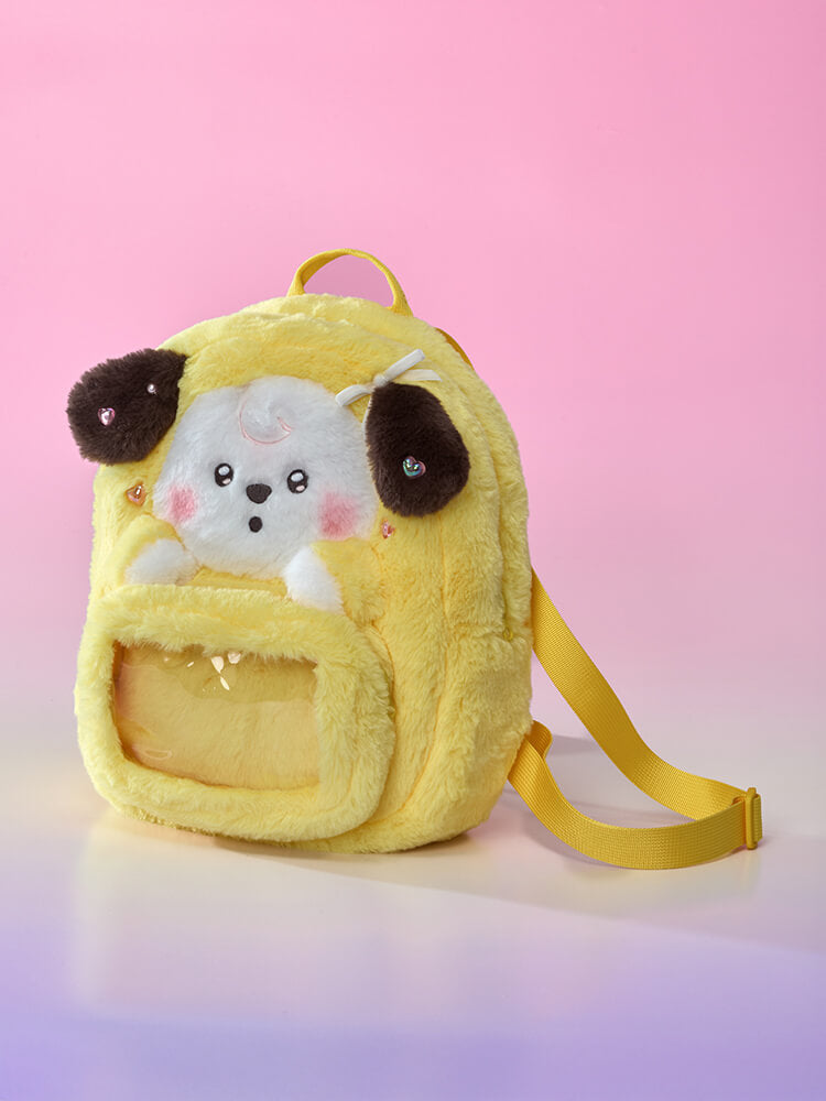 BT21 - BT21 BABY たっとん たっとんリュック ねとん CHIMMY BT21 BABY Ribboned U Clear Pocket Plush Backpack – LINE FRIENDS_US