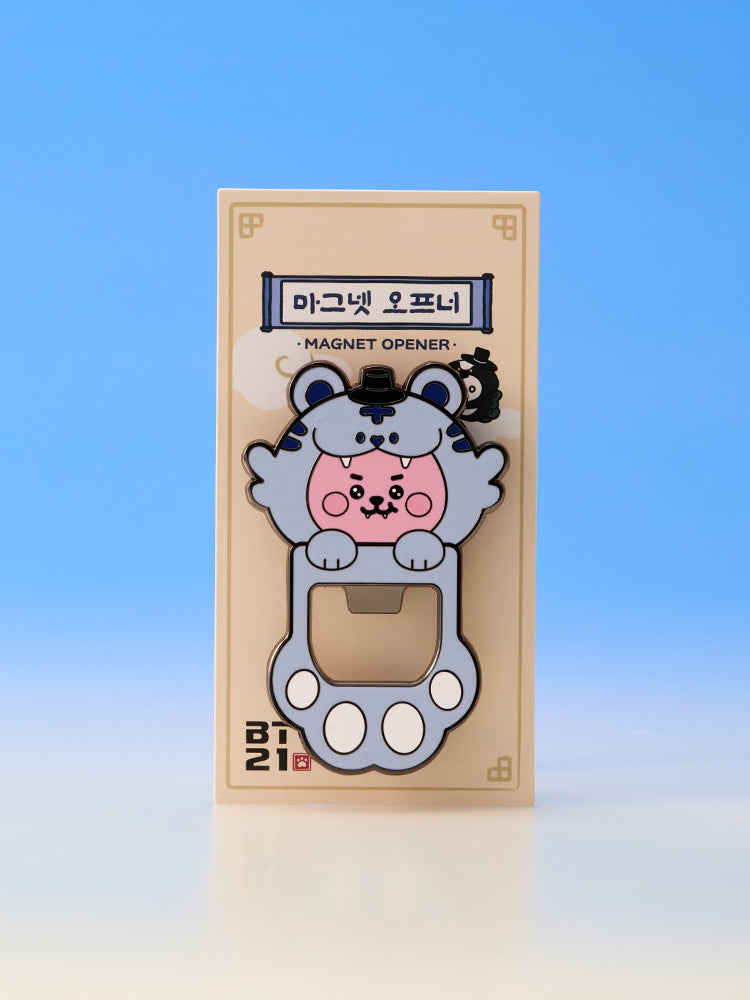 BT21 K-Horang Bottle Opener Magnet