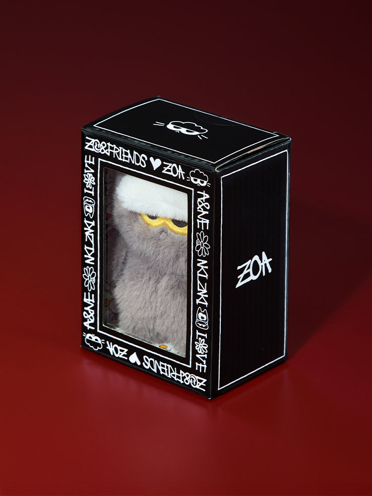 ZO & FRIENDS ZOAぬいぐるみ キーリング 2個 ZO&FRIENDS Mini ZOA Plush Keyring – LINE FRIENDS_US