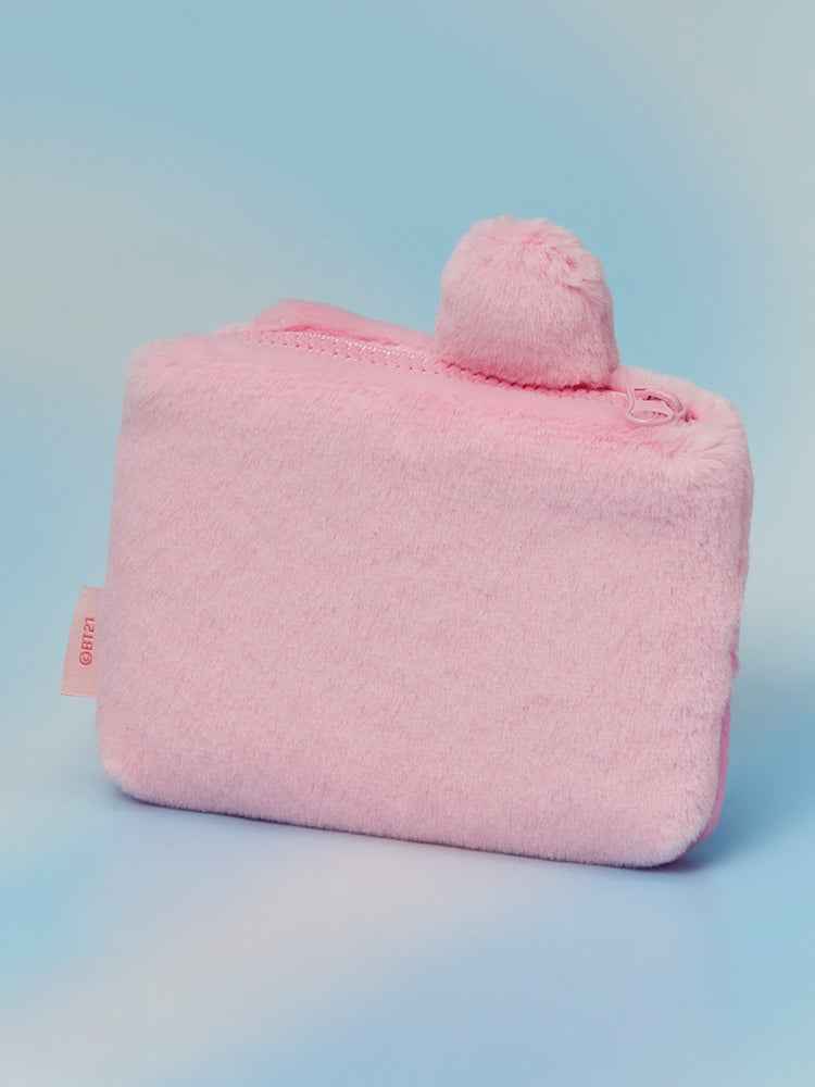 BT21 minini HUG ME Fur Pouch