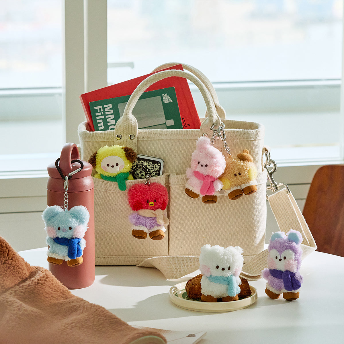 BT21 Boots mini minini Keyring