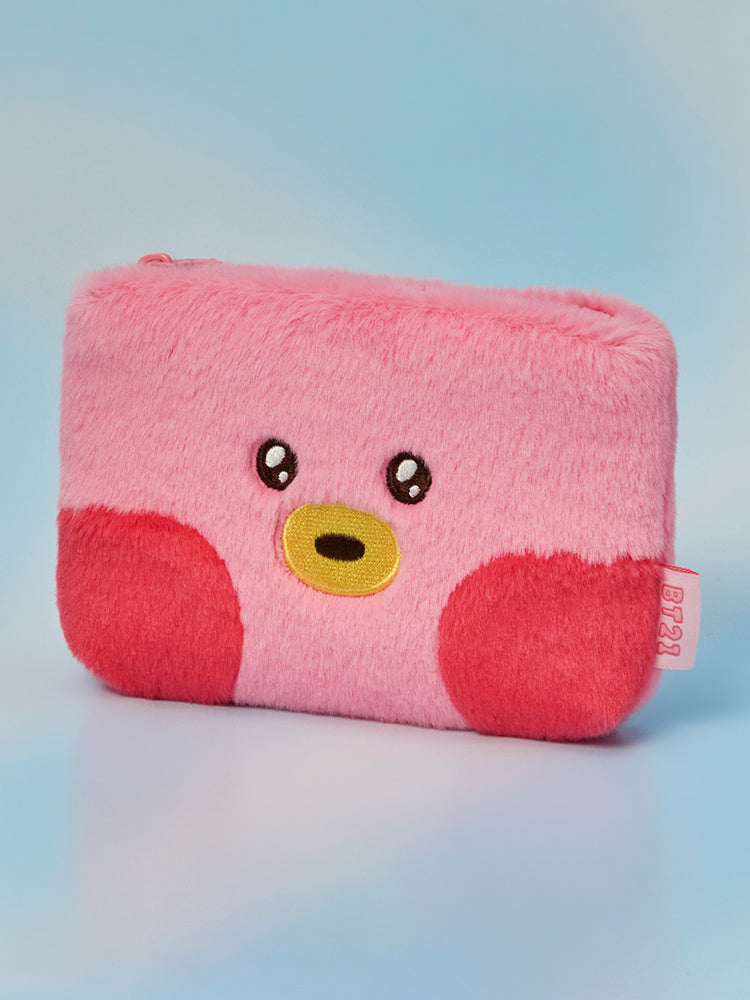 BT21 minini HUG ME Fur Pouch