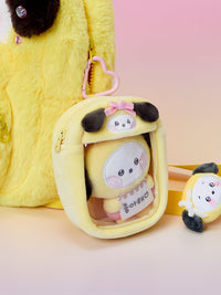 BT21 minini Ribboned U Clear Window Bag Charm Pouch