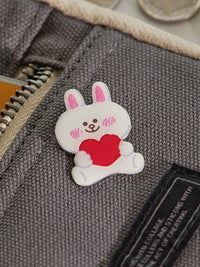 LINE FRIENDS 15th Anniversary Pin Badge