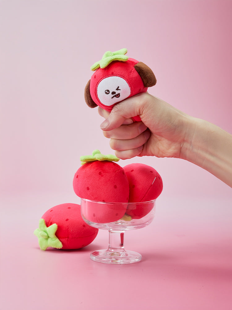 BT21 Strawberry Party Stress Ball Plush