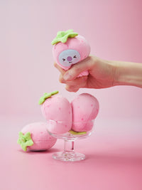 BT21 Strawberry Party Stress Ball Plush