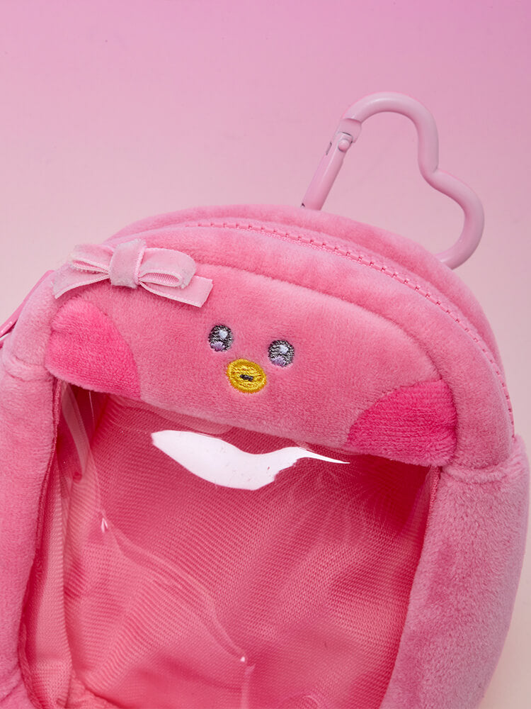 BT21 minini Ribboned U Clear Window Bag Charm Pouch