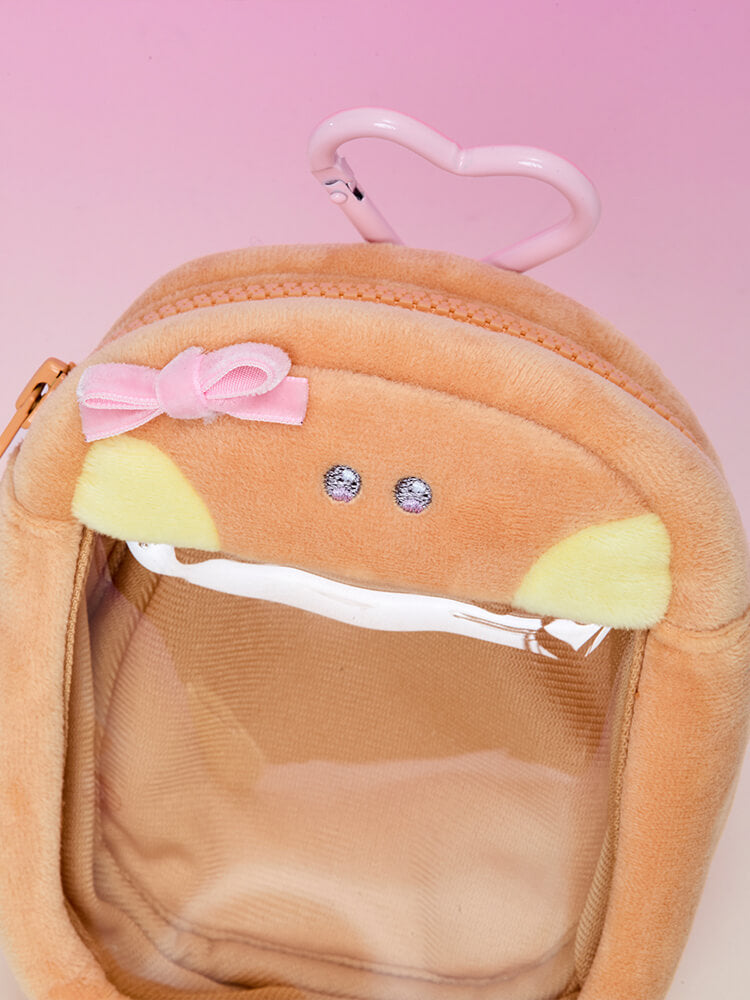BT21 minini Ribboned U Clear Window Bag Charm Pouch