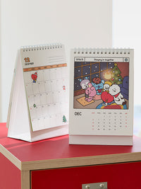 BT21 2026 Desk Calendar