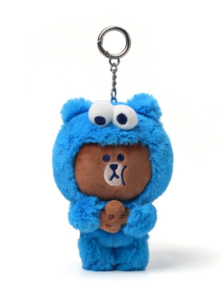 SESAME STREET X LINE FRIENDS Plush Keyring – LINE FRIENDS_US