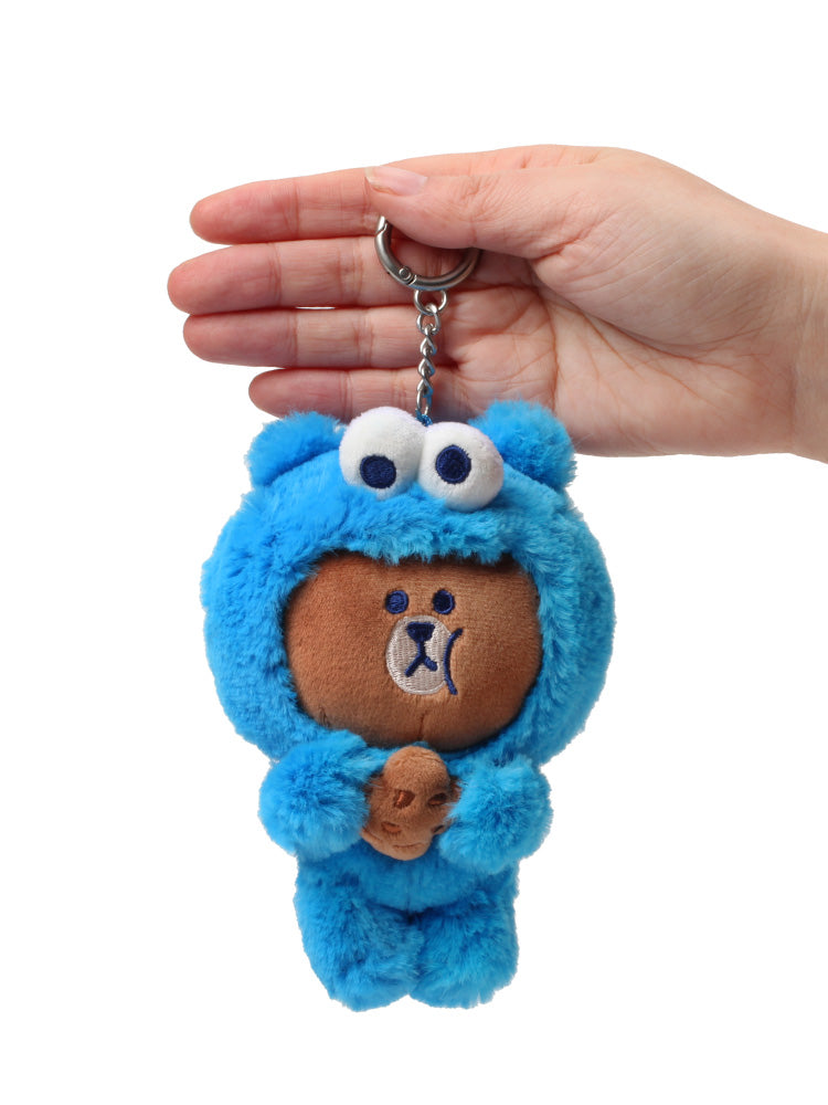 SESAME STREET X LINE FRIENDS Plush Keyring – LINE FRIENDS_US