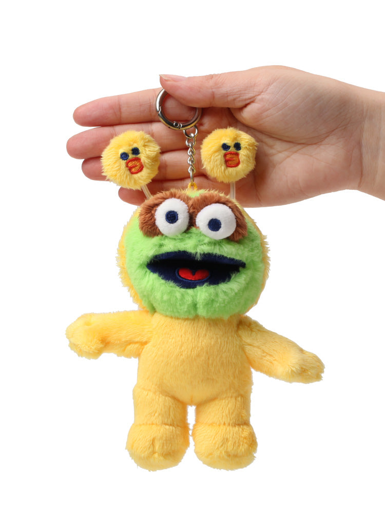 SESAME STREET X LINE FRIENDS Plush Keyring