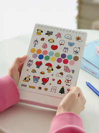 BT21 2026 Desk Calendar