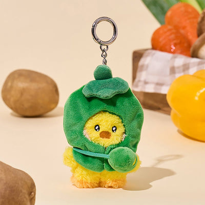 LINE FRIENDS minini Farm Plush Keyring