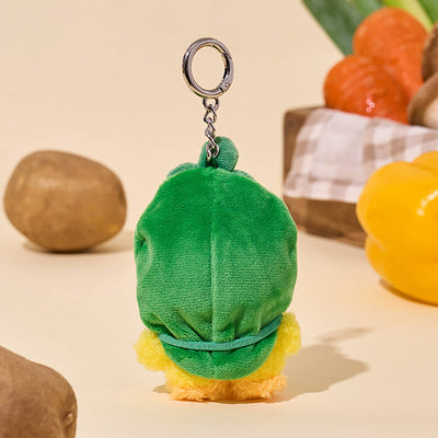 LINE FRIENDS minini Farm Plush Keyring