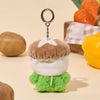 LINE FRIENDS minini Farm Plush Keyring