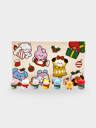 BT21 Mini Figurine Holiday Gift Box