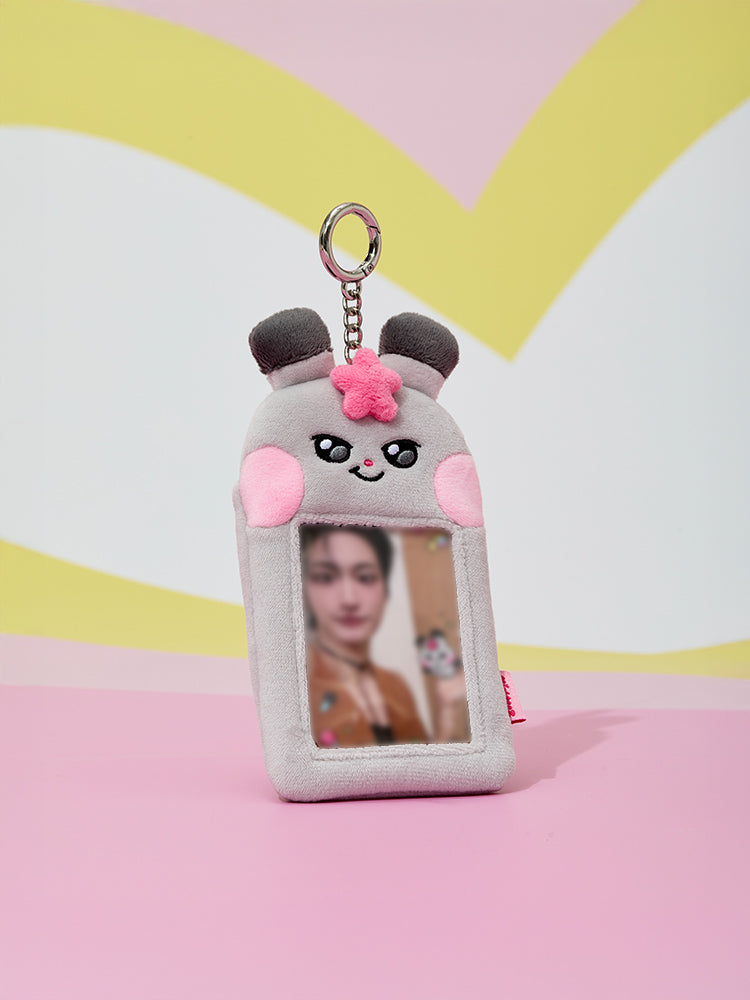MIGHTEEZ Plush Photo Card Holder Keyring – LINE FRIENDS_US