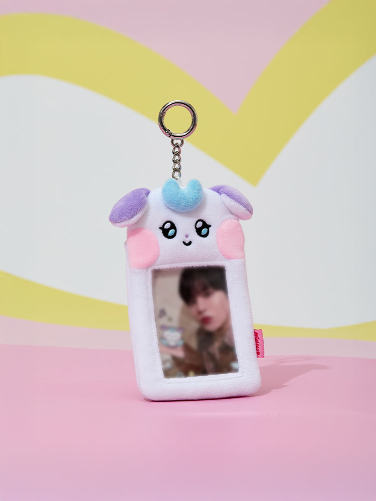 MIGHTEEZ Plush Photo Card Holder Keyring – LINE FRIENDS_US