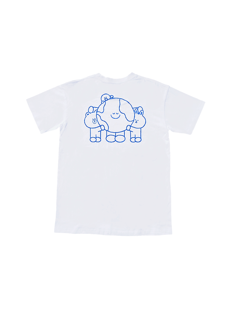 LINE FRIENDS For Earth Club T-Shirt