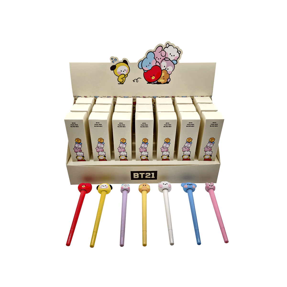 BT21 Face Pen Blind Box