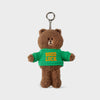 LINE FRIENDS BROWN Soulmate Keyring (Good Luck)