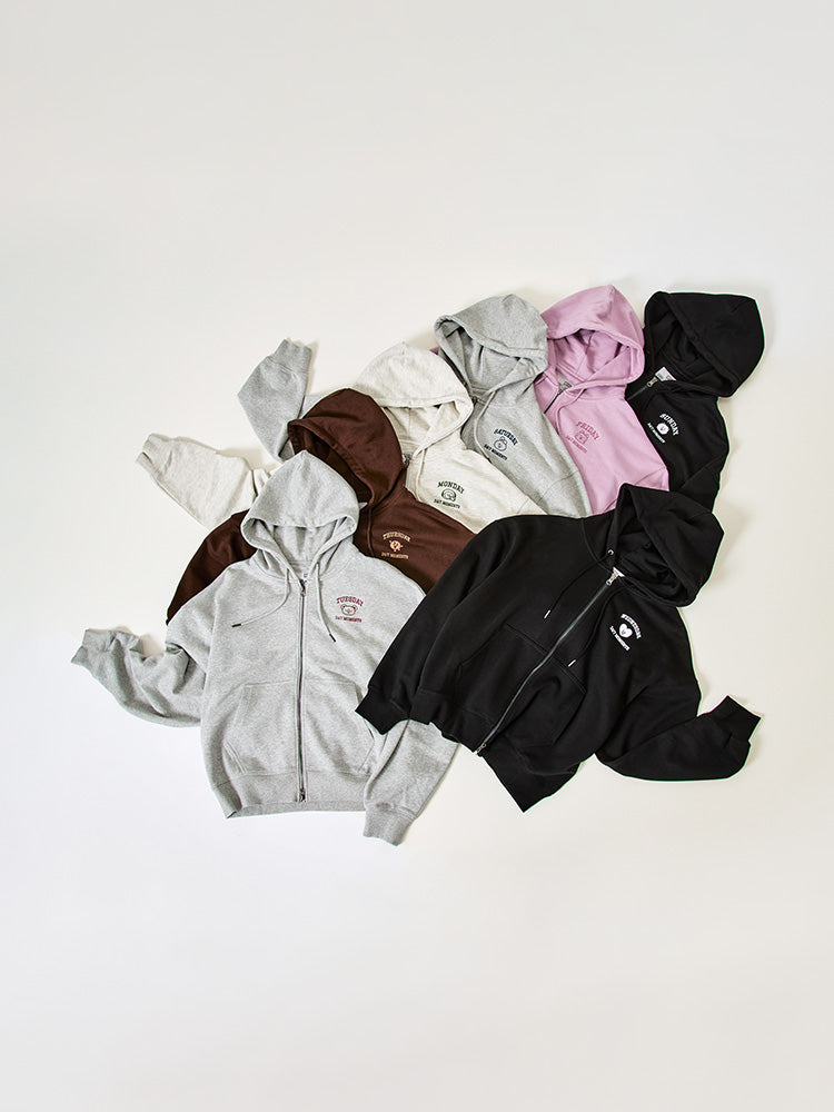 BT21 Basic Zip Up Hoodie