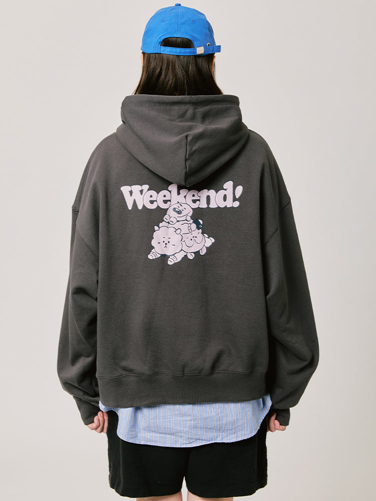 BT21 Basic Unit Zip Up Hoodie