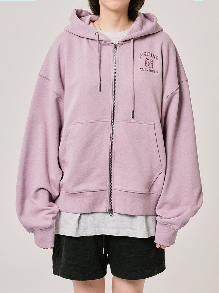 BT21 Basic Zip Up Hoodie