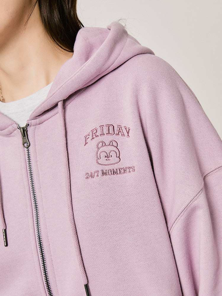 BT21 Basic Zip Up Hoodie