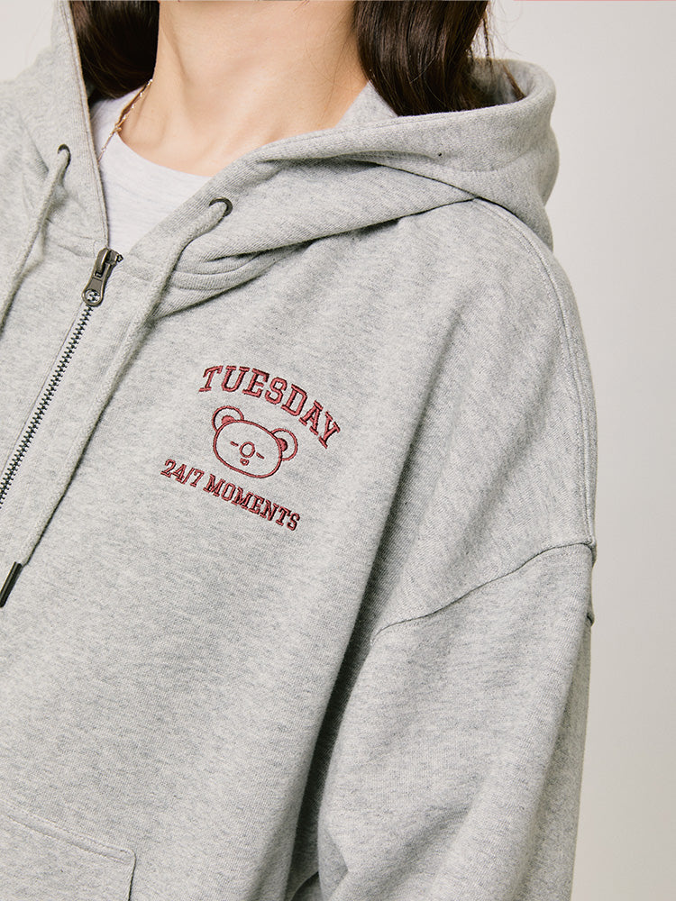 BT21 Basic Zip Up Hoodie