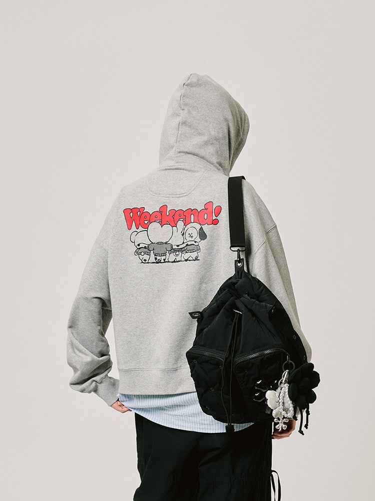 BT21 Basic Unit Zip Up Hoodie