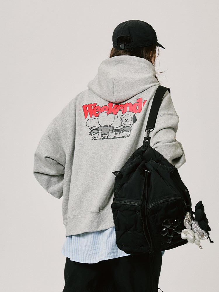 BT21 Basic Unit Zip Up Hoodie