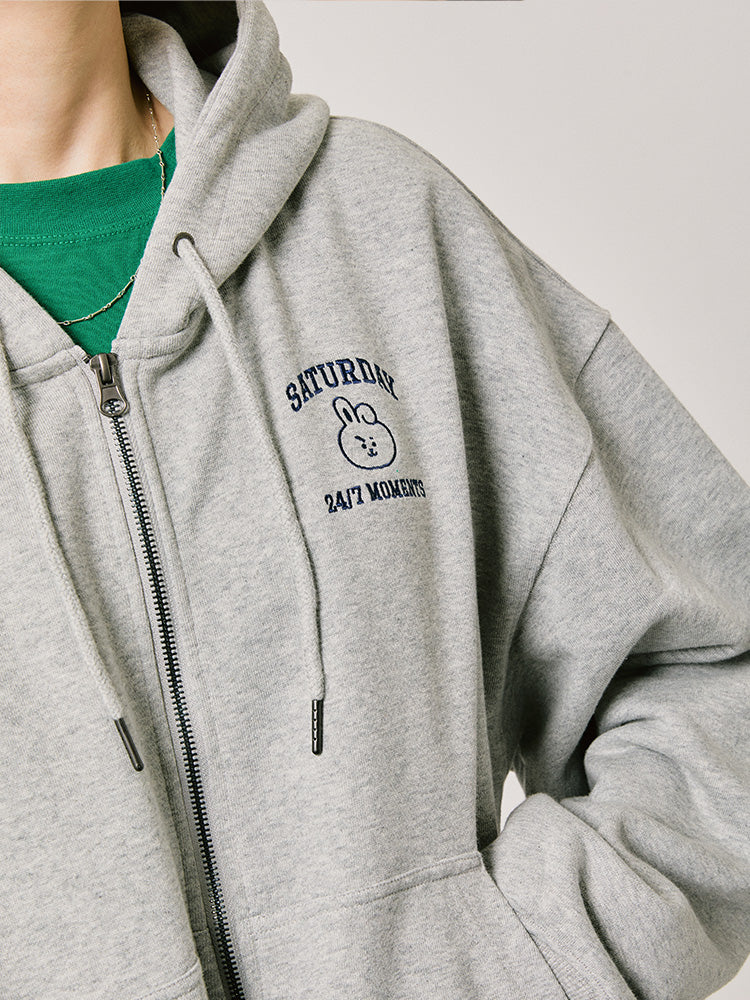 BT21 Basic Zip Up Hoodie