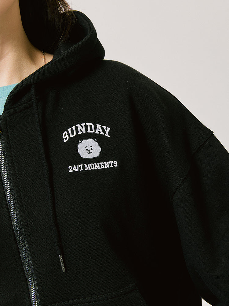 BT21 Basic Zip Up Hoodie