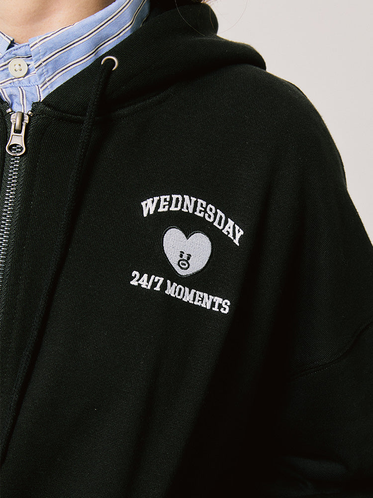 BT21 Basic Zip Up Hoodie