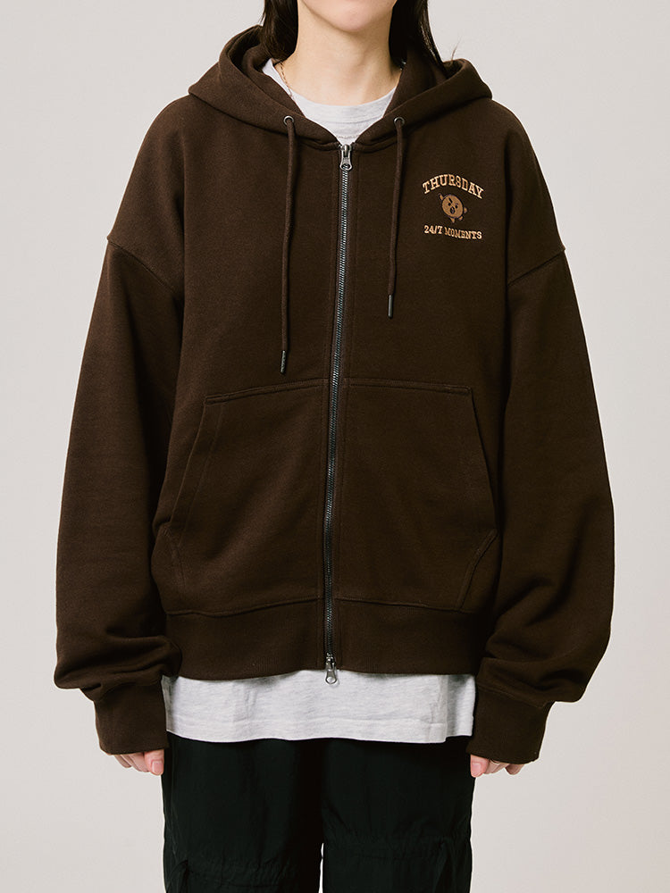 BT21 Basic Zip Up Hoodie