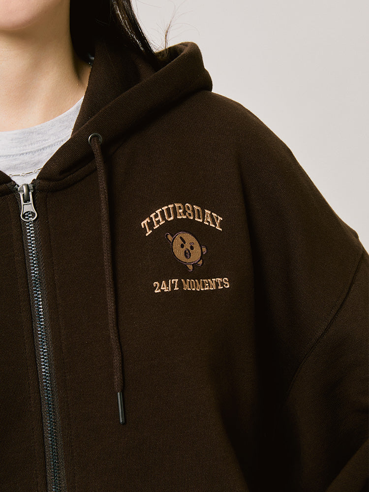 BT21 Basic Zip Up Hoodie