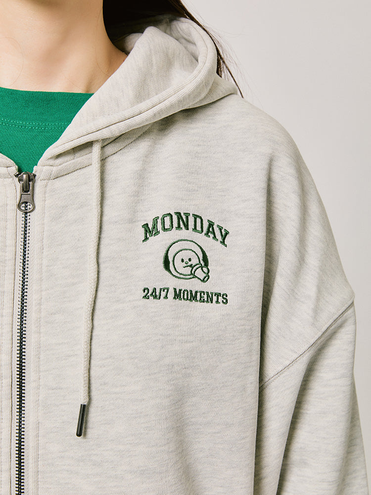 BT21 Basic Zip Up Hoodie