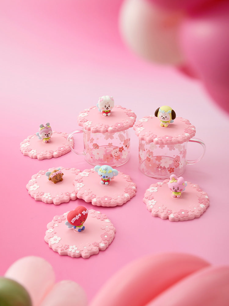 BT21 Baby Spring Fairy Glass and Lid Set