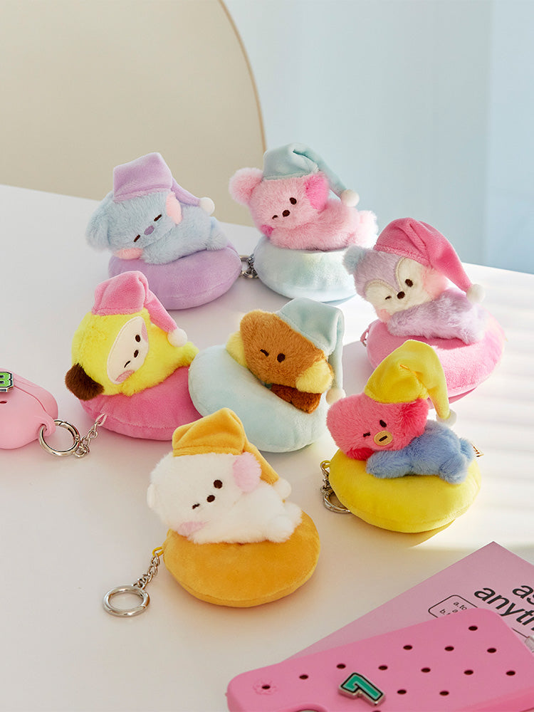 BT21 mini minini Chill Break Plush Keyring