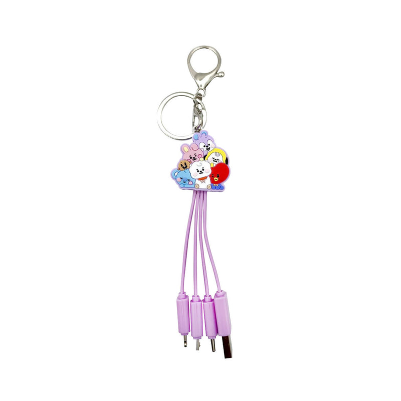 BT21 BABY Multicharging Cable Keyring