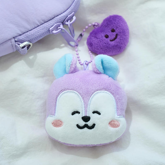 BT21 MANG Basic Face Doll Keyring Ver.3