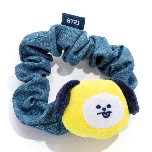 BT21 CHIMMY Denim Scrunchie