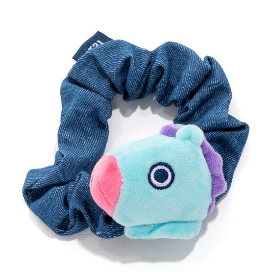 BT21 MANG Denim Scrunchie