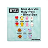 BT21 Tatton 2D Mini Acrylic Roly Poly Mystery Blind Box