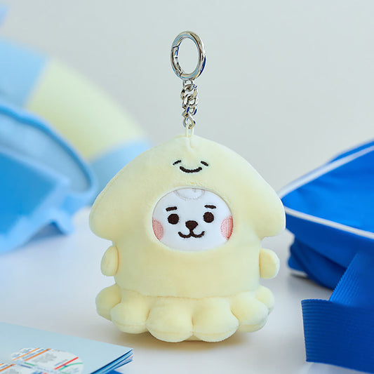 BT21 RJ BABY Ocean Friends Mini Doll Keyring