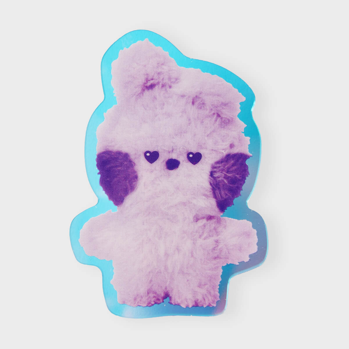 BT21 COOKY minini Purple of Wish Acrylic Magnetic Clip