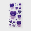 BT21 TATA minini Purple of Wish Stickers