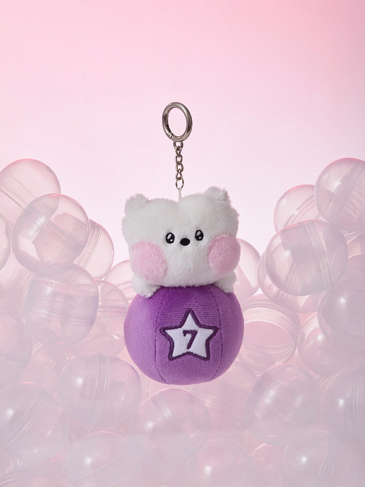 BT21 minini Lucky Gatcha Plush Keyring